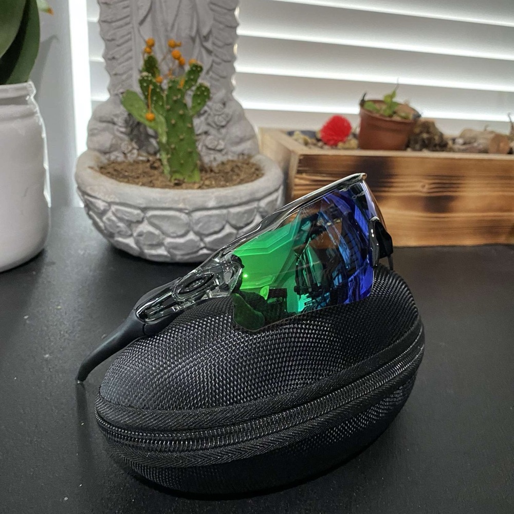 Stylish Green and Blue Sunglasses